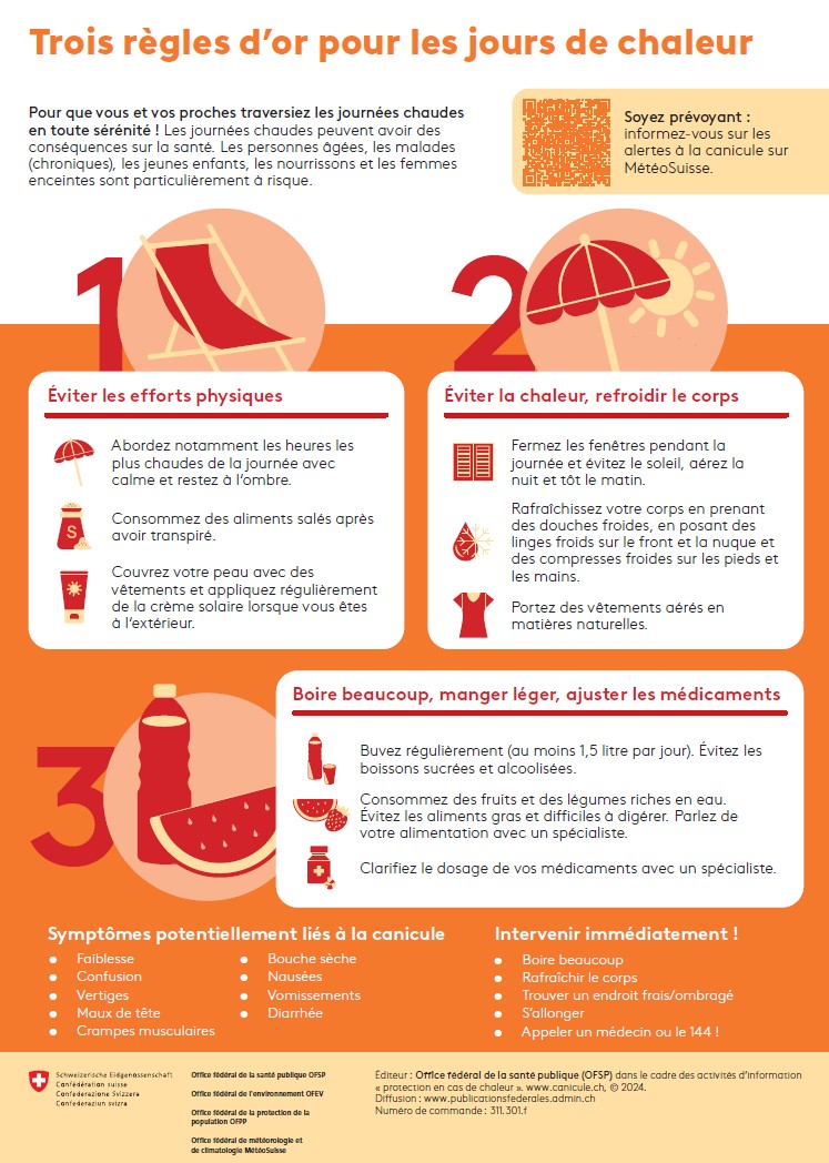 Canicule 3 règles dor